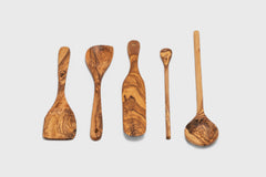 Olive Wood Utensils Set
