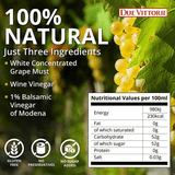 Due Vittorie Dolceto White Balsamic Vinegar, 8.45 oz