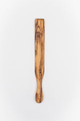 Thin Spurtle Olive Wood Hand made